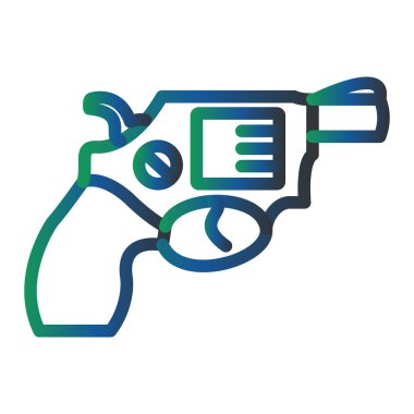 Revolver . web icon simple illustration