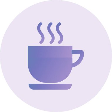 tea cup, web simple illustration