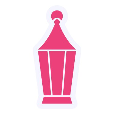 Lantern web icon vector illustration