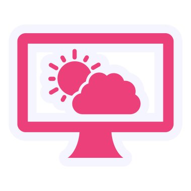 Tahmin Vektörü Kabartma Simgesi Tasarımı