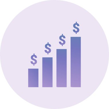 Profit Vector Glyph Icon Design 