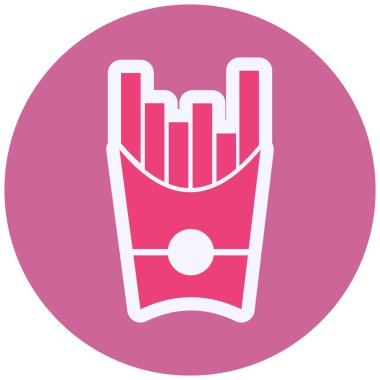 fast food. Basit tasarım