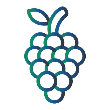 Üzüm Vektörü Sembol Tasarımı 