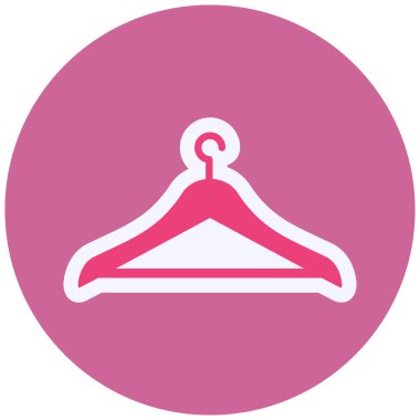 Askı. Web simgesi basit illüstrasyon 