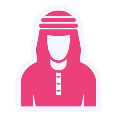 Arab web icon vector illustration 