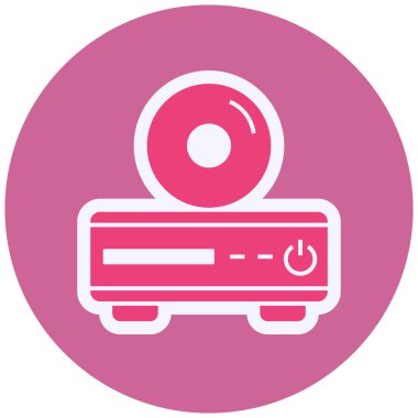 CD oynatıcı. Web simgesi