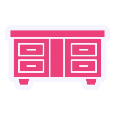 Web simgesi vektör illüstrasyonu