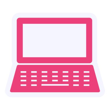 Bilgisayar. Web simgesi vektör illüstrasyonu