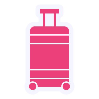 vector illustration of Luggage