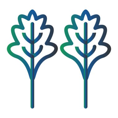 leaves. web icon simple design. Arugula 