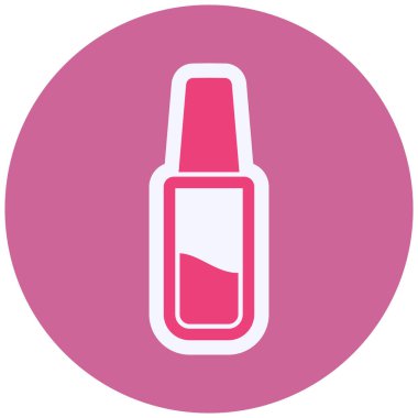 tırnak cilası simge vektör çizim