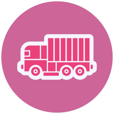 truck. web simple illustration
