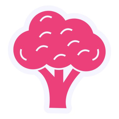 Broccoli Vector lyph Icon Design