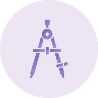 Pusula. Web simgesi basit illüstrasyon 