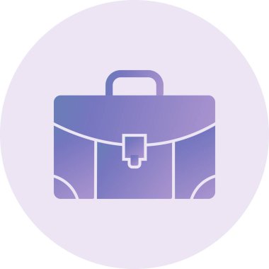 briefcase, web icon simple illustration