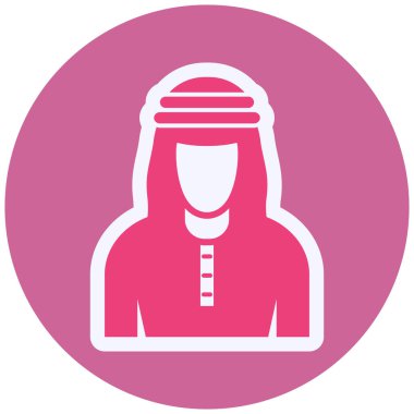 Arab web icon vector illustration 