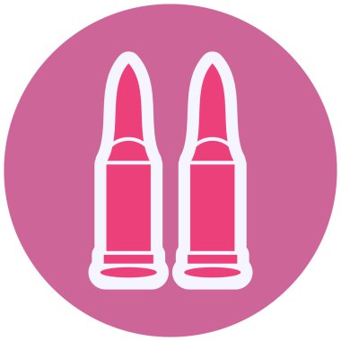 Kurşun. Web simgesi basit illüstrasyon