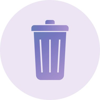 Çöp. Web simgesi basit tasarım