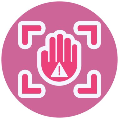 Access Denied. web icon simple design