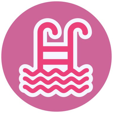 Yüzme Havuzu vektör çizim