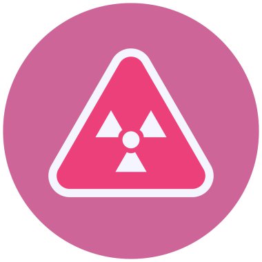 Hazard Vector Glyph Icon Design