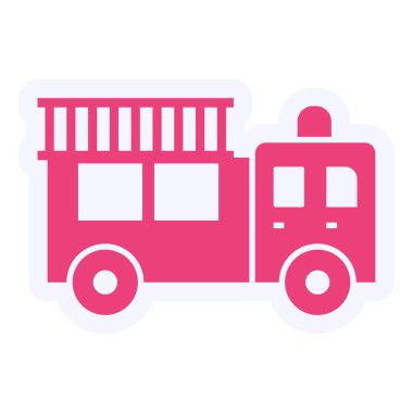 Yiyecek ve içecek ikonunun vektör illüstrasyonu