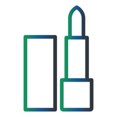 lipstick icon modern simple illustration 