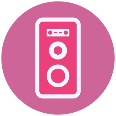 Sözcü Vektörü Simge Tasarımı