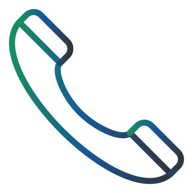 Telefon. Web simgesi vektör illüstrasyonu