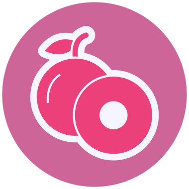 Longan Vector lyph Icon Design