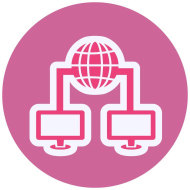 Dünya çapındaki Vektör Simgesi Tasarımı