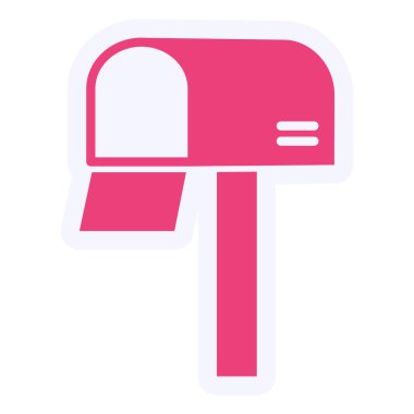 Mektup. Web simgesi basit illüstrasyon 