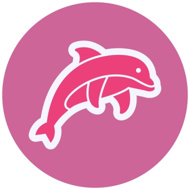 yunus web simgesi vektör illüstrasyonu