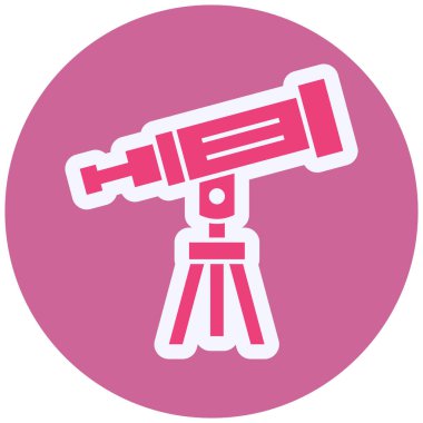 Teleskop Vektör Sembol Tasarımı