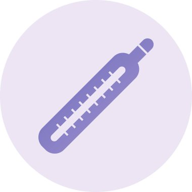 termometre simgesi vektör illüstrasyonu