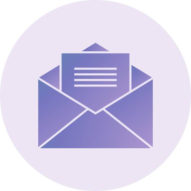 mail icon, vector illustration. Email 
