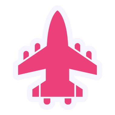 Jet . web icon simple illustration