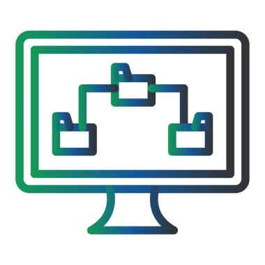 vector illustration of Control modern icon