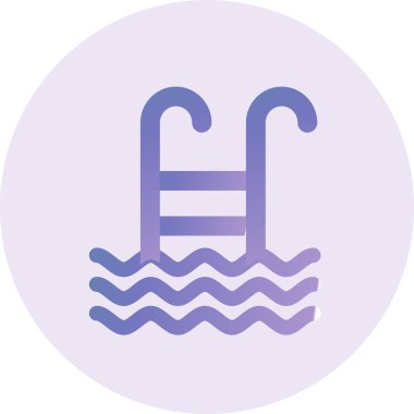 Yüzme Havuzu vektör çizim