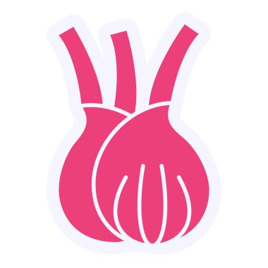 Rezene. Web simgesi basit illüstrasyon