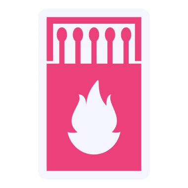 Kutu Vektörü Kabartma Simgesi Tasarımı Eşleştir 