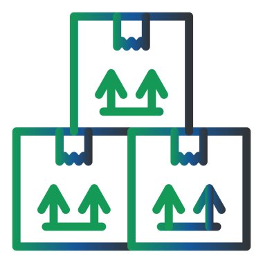 Packages Vector Glyph Icon Design