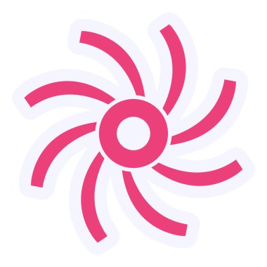 Milky Way Vector lyph Icon Design