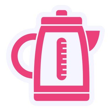 Kettle Vector Glyph Icon Design