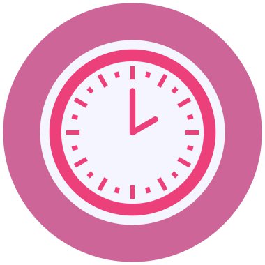 Hours Vector Glyph Icon Design