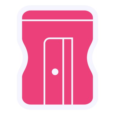 Daha keskin. Web simgesi basit tasarım