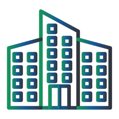 Office Building. web icon simple design