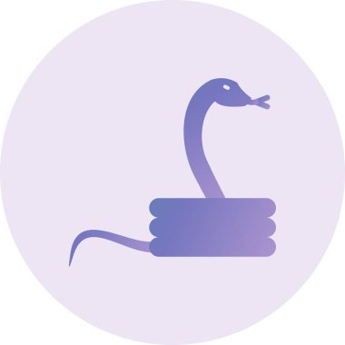 yılan ağı ikon vektör illüstrasyonu