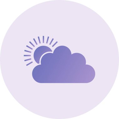 vector illustration of Weather App icon