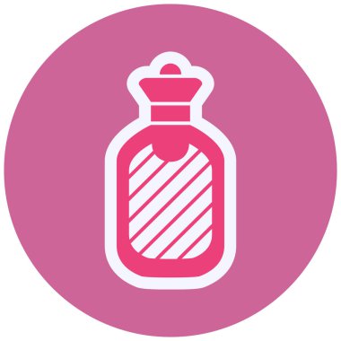 Sıcak Su simgesinin vektör illüstrasyonu